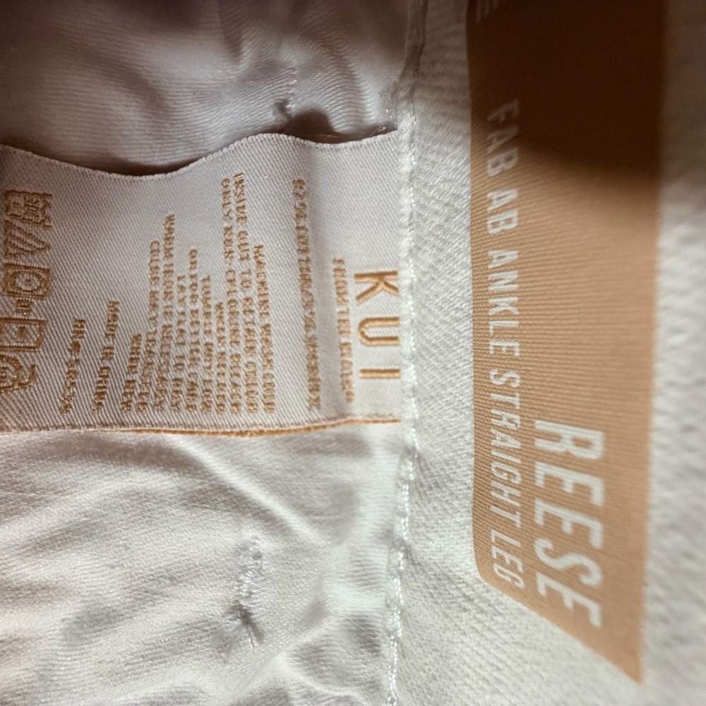Kut‎ From The Kloth Reese High Rise-size 8-Straight Leg-NWT-size 8 - Picture 5 of 8